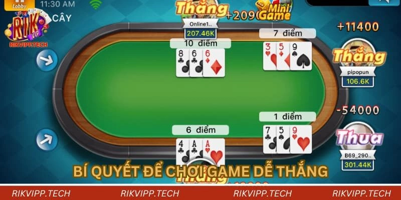 Bí quyết để chơi game dễ thắng Bí quyết để chơi game dễ thắng
